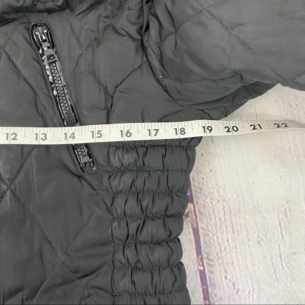 Esprit Black Down Jacket Size Small - image 7
